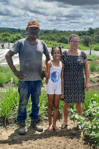 Diana Gomes, Antônio e Ana Clara: cultivando expectativa e esperança