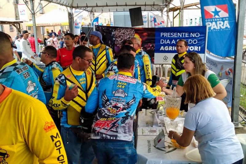 Equipe da Emater participou da ação do governo do Estado em Ananindeua
